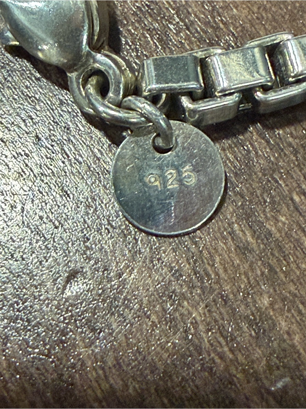 Tiffany &Co. - Sterling Silver Box Chain Necklace - Silver - Picture 4 of 7